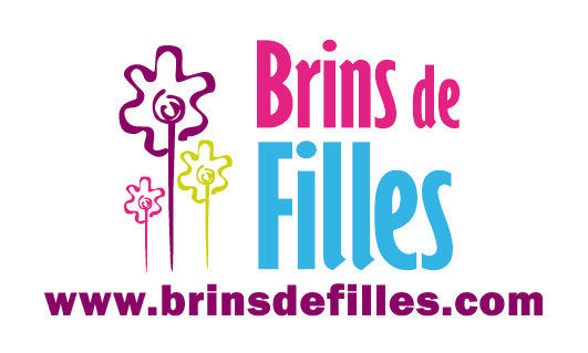 Brins de Filles - Etiquettes à plaquer 45x27 pour coudre sur les produits