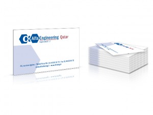 Carte visite Alfa Engineering