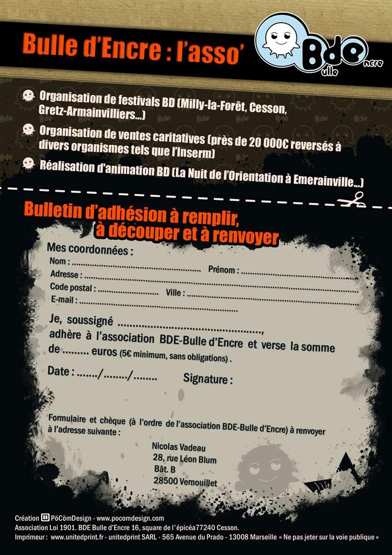 BDE flyer verso