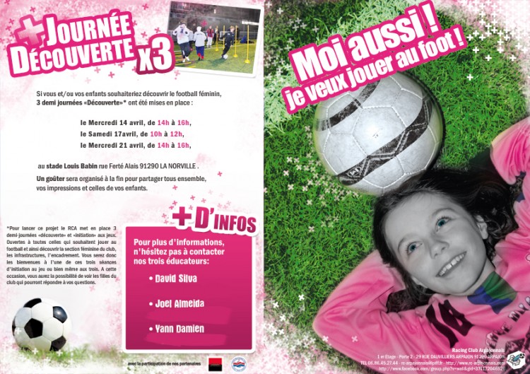 Flyer RCA foot extérieur