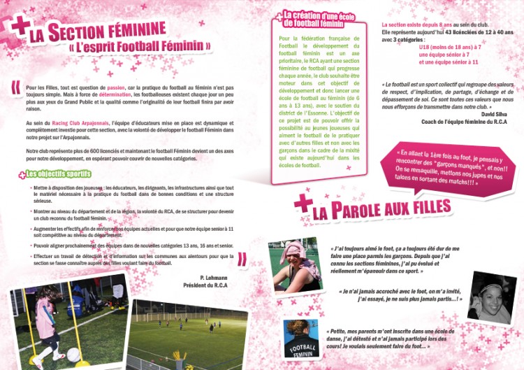 Flyer RCA foot intérieur