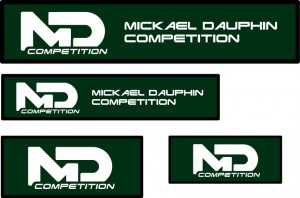 MD Competition : logo et étiquettes choisies