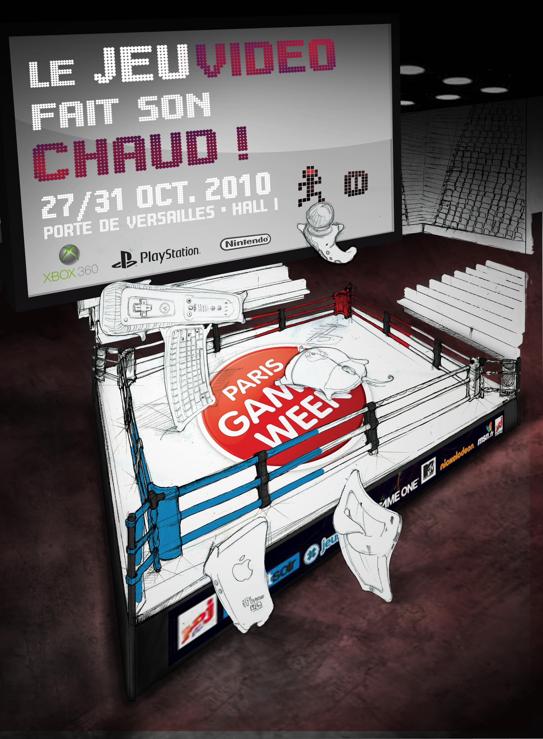 affiche Paris Games Week étape 05