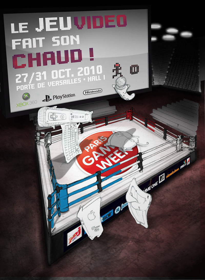 affiche Paris Games Week étape 07