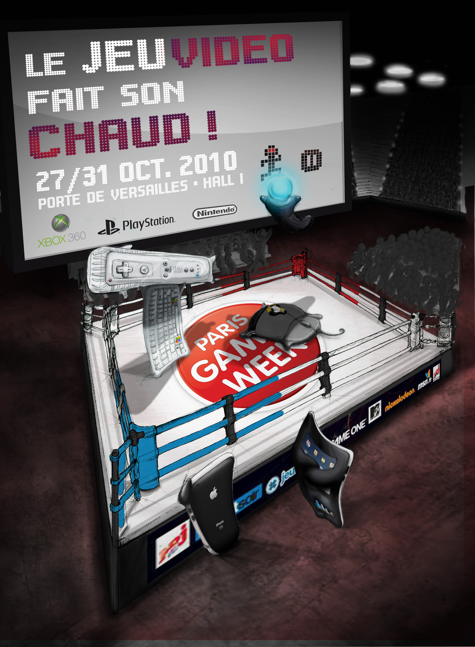 affiche Paris Games Week étape 10